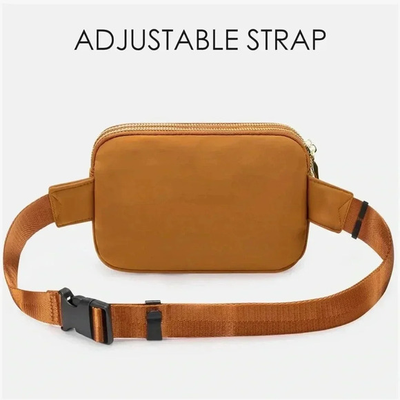 ZORFIN WOMENS BELT/CROSSBODY BAG IN QUILTED BROWN - Picture 5 of 16